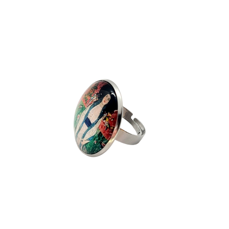 RING SILVER KLIMT2